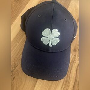 Black Clover Live Lucky Size Small / Medium 4 Leaf Clover Golf Wicking Cap Hat